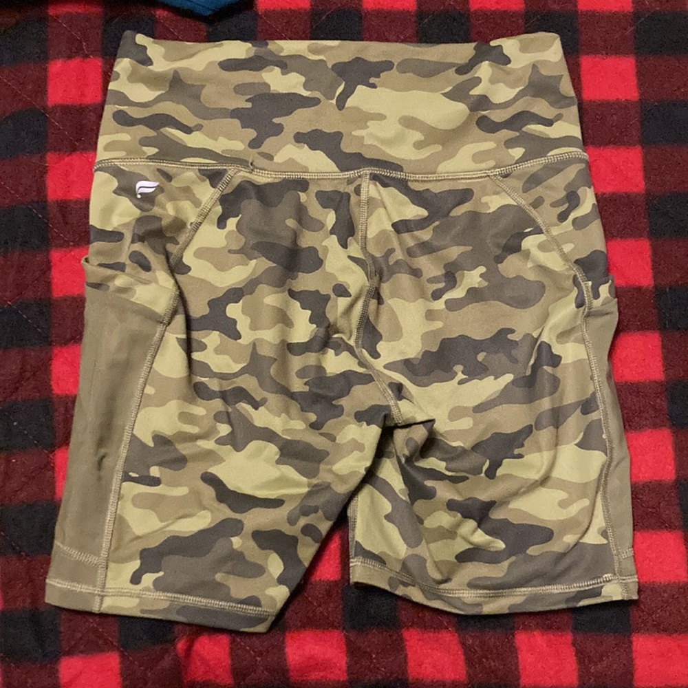 Fabletics Camo Workout Shorts - image 2